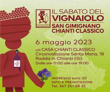 6 MAGGIO 2023: il sabato del Vignaiolo FIVI alla Casa Chianti Classico